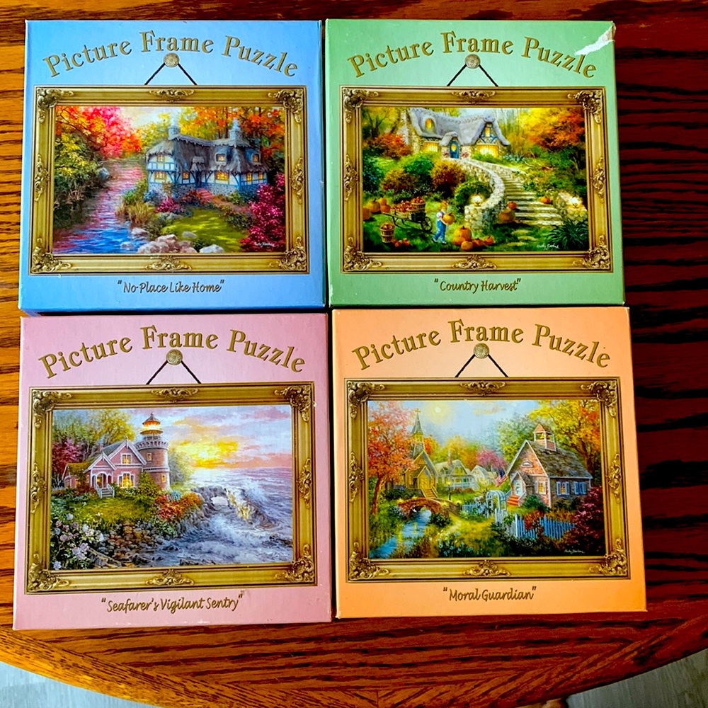 Bundle of 4 puzzles